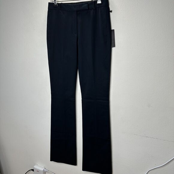 NWT Belstaff Midnight Black The Derby Classic Trouser Belt Loops Flare Legs 40 - Picture 3 of 16